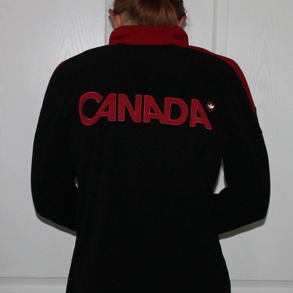 Vancouver Olympics Corduroy Quarter Zip Sweater - Picture 5 of 5
